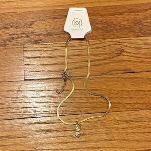 NWT KRISTALIZE JEWELRY COWBOY BOOT necklace.